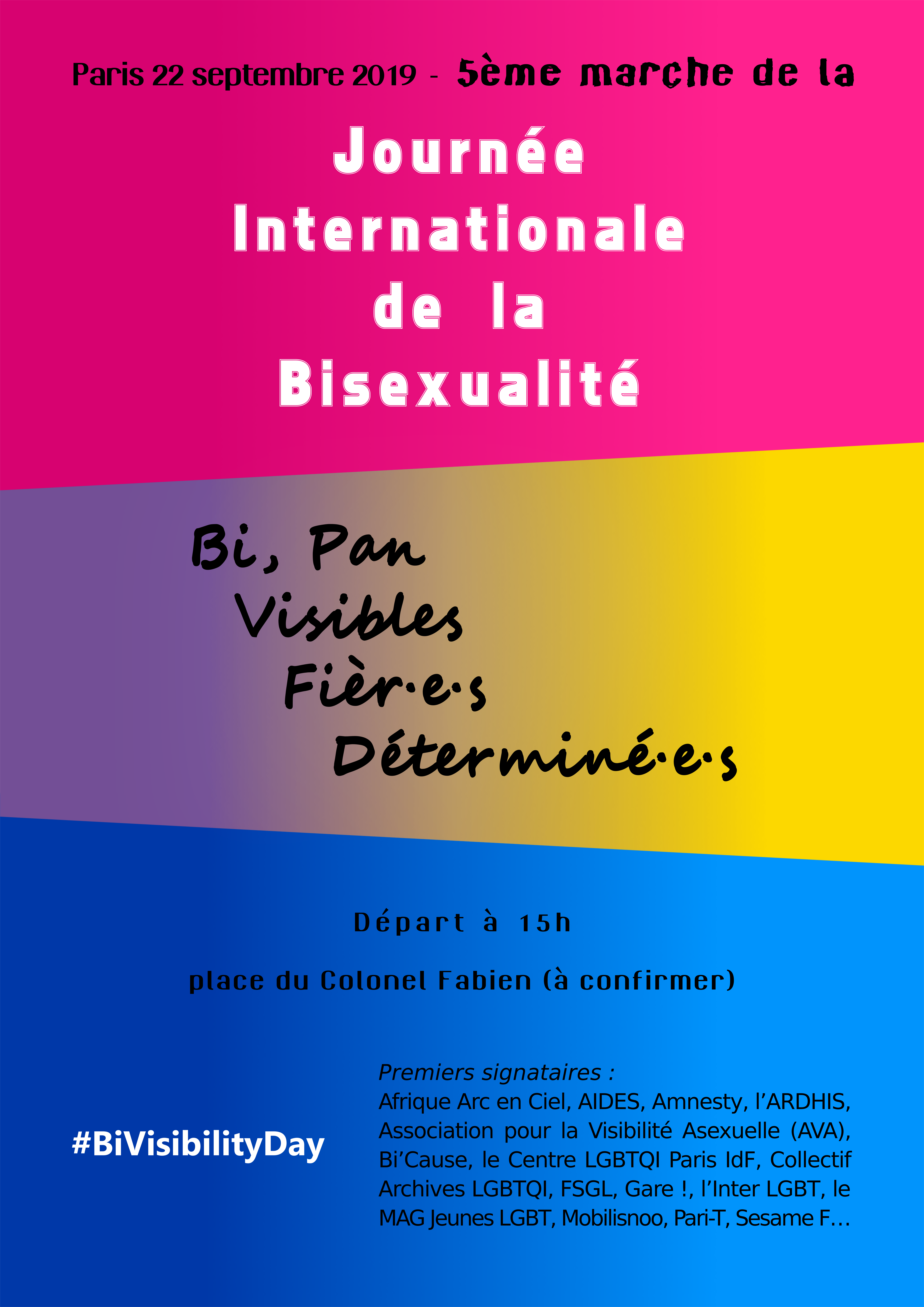 23 Septembre Journée Internationale De La Bisexualité Mobilisnoo